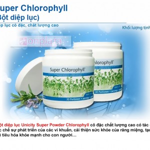 bot diep luc Unicity Super Powder Chlorophyll, bot diep luc Unicity, Unicity Super Powder Chlorophyll