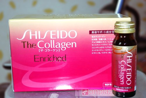 nuoc uong lam dep da Shiseido Collagen Enriched cao cap