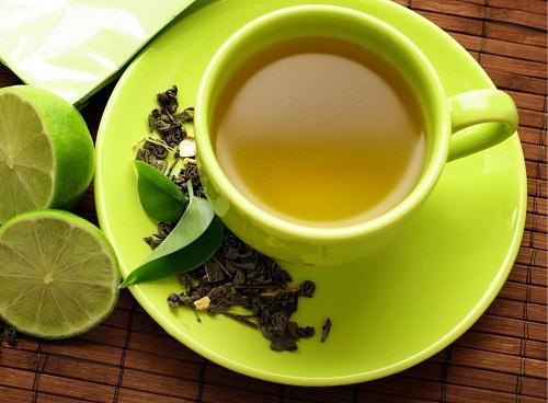 Phương pháp giảm mỡ bụng hiệu quả bằng trà xanh và chanh